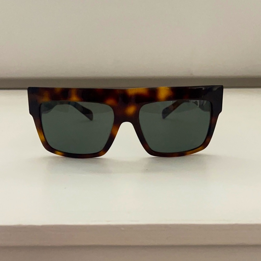 AUTHENTIC CELINE ZZ TOP SUNGLASSES IN TORTOISE SHELL - Picture 1 of 9